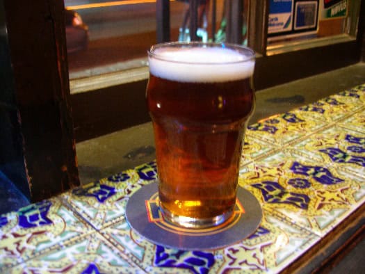 Warm beer
